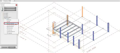 Tech Tip: Manage Your Structure with Advance Steel Workplanes